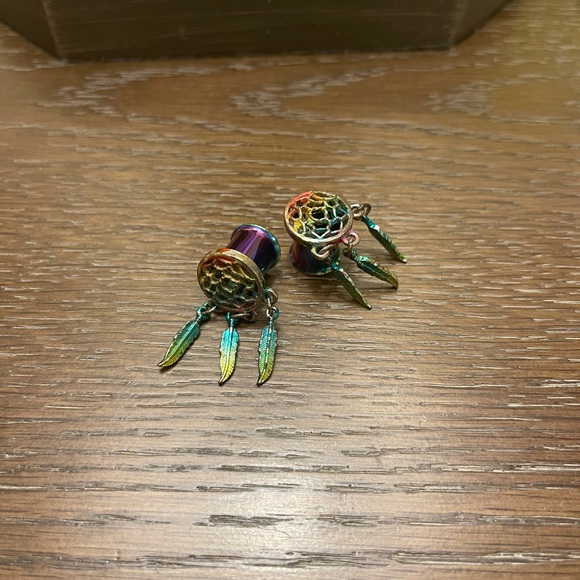 Jewelry - Dream catcher 1/2” Gauges